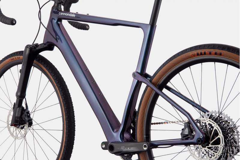 2021 Cannondale Topstone Carbon Lefty 1 Gravel Bike in Blue-4